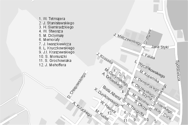 Mapa ( Plan ) Leszna. Warstwa Biznesowe Leszno. Leszno - Wielkopolska.  
  
   Warstwa biznesowa prezentuje lokalizacje leszczyskich firm w postaci umieszczonego logo firmy na planie. Po najechaniu kursorem myszy na logo firmy pojawia si nazwa i adres lokalizowanej firmy (IE), a po klikniciu otwiera dodatkowe okienko z opisem firmy i danymi teleadresowymi. Wszystkie zlokalizowane firmy wymienione s pod wywietlan mapk - fragmentem mapy ( planu ) Leszna. Warstwa nieustannie si rozbudowuje. Mapa wykonana jest w skali 1:10 000 - warstwa biznes.

Leszno - warstwa biznesowa ( biznes ) Internetowego Planu Leszna serwisu Cyber Wielkopolska.